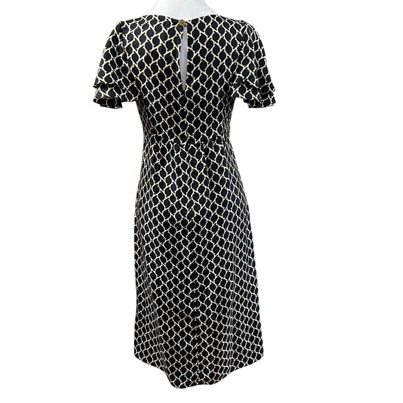 Normaluisa Silk Dress Geometric Print Sz M - Picture 4 of 6